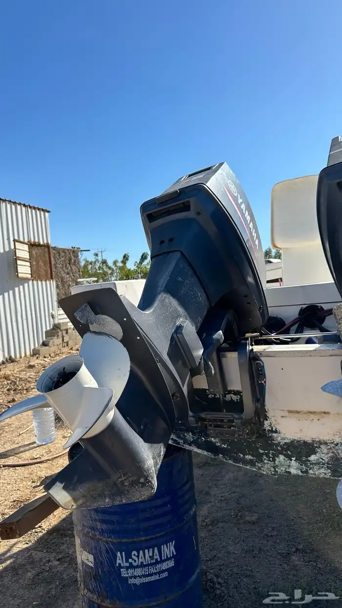 ماطور ياماها 75 تو استروك نظيفة 3