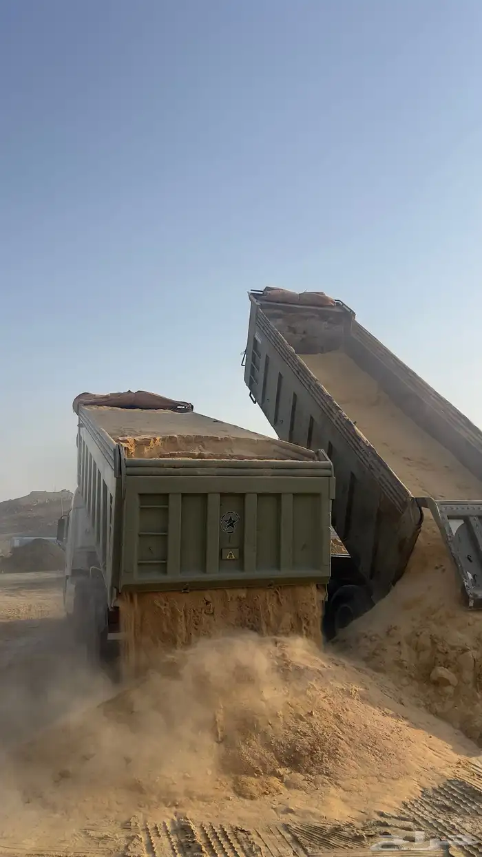 رمل ابيض بطحاء الرياض صندوق كبير 1