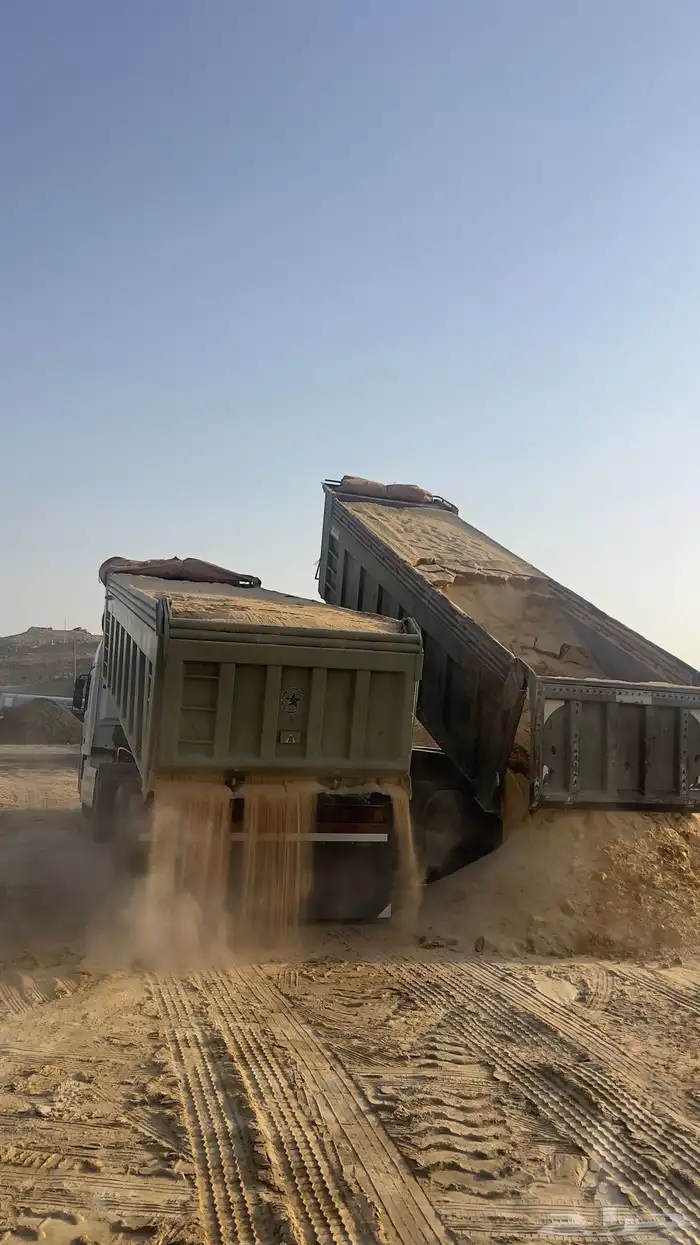رمل ابيض بطحاء الرياض صندوق كبير 4