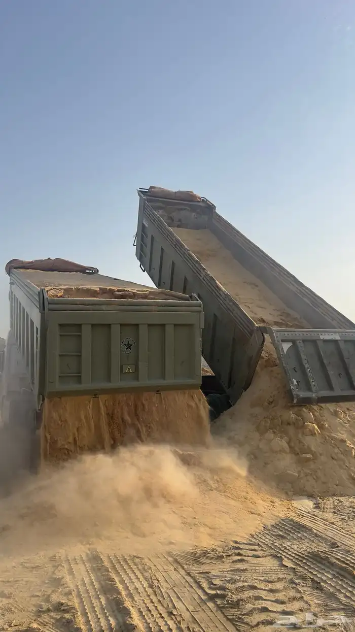 رمل ابيض بطحاء الرياض صندوق كبير 0