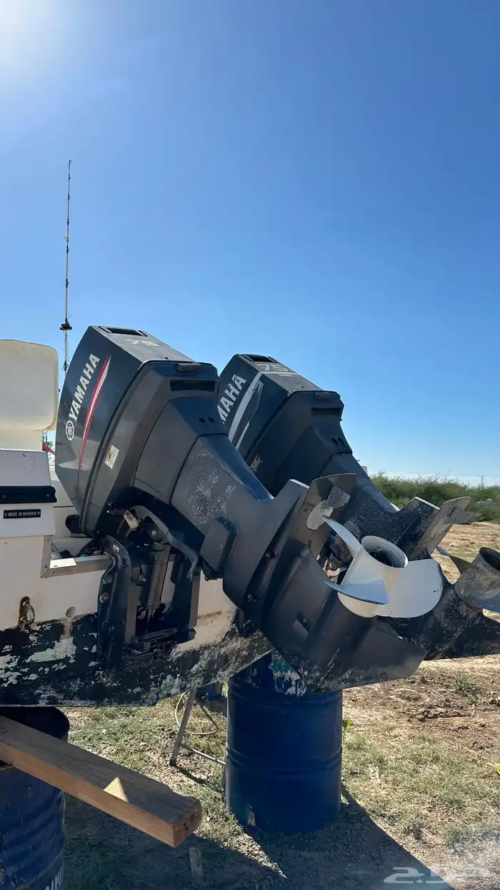 ماطور ياماها 75 تو استروك نظيفة 0