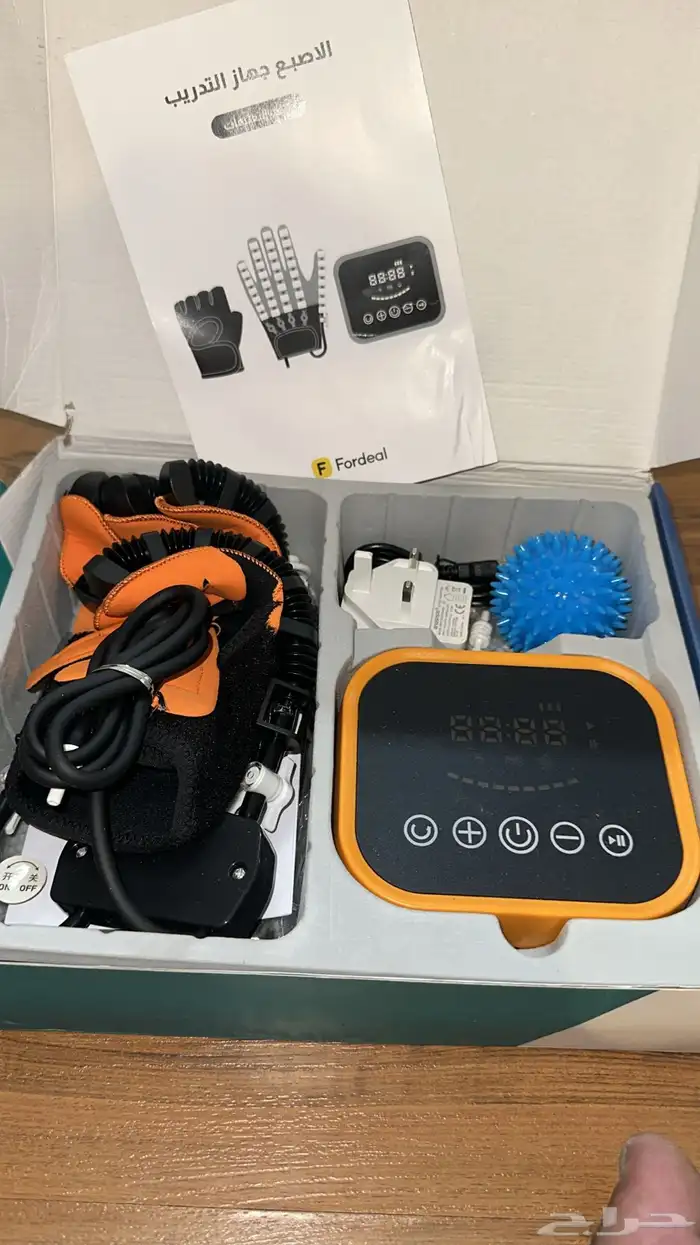 جهاز تمرين السكته الدماغيه قفازات ربوارت 0