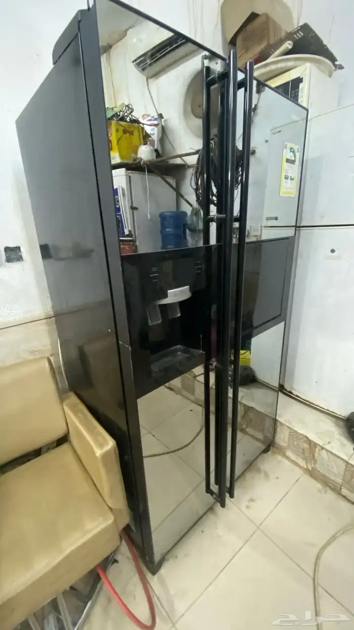 ثلاجة سامسونج بابين مرايا 0