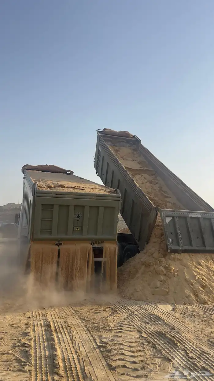 رمل ابيض بطحاء الرياض صندوق كبير 2