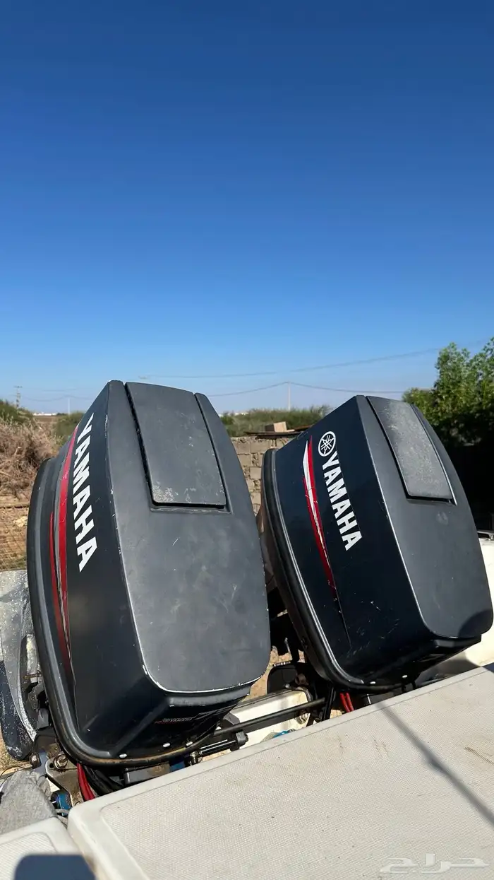 ماطور ياماها 75 تو استروك نظيفة 1