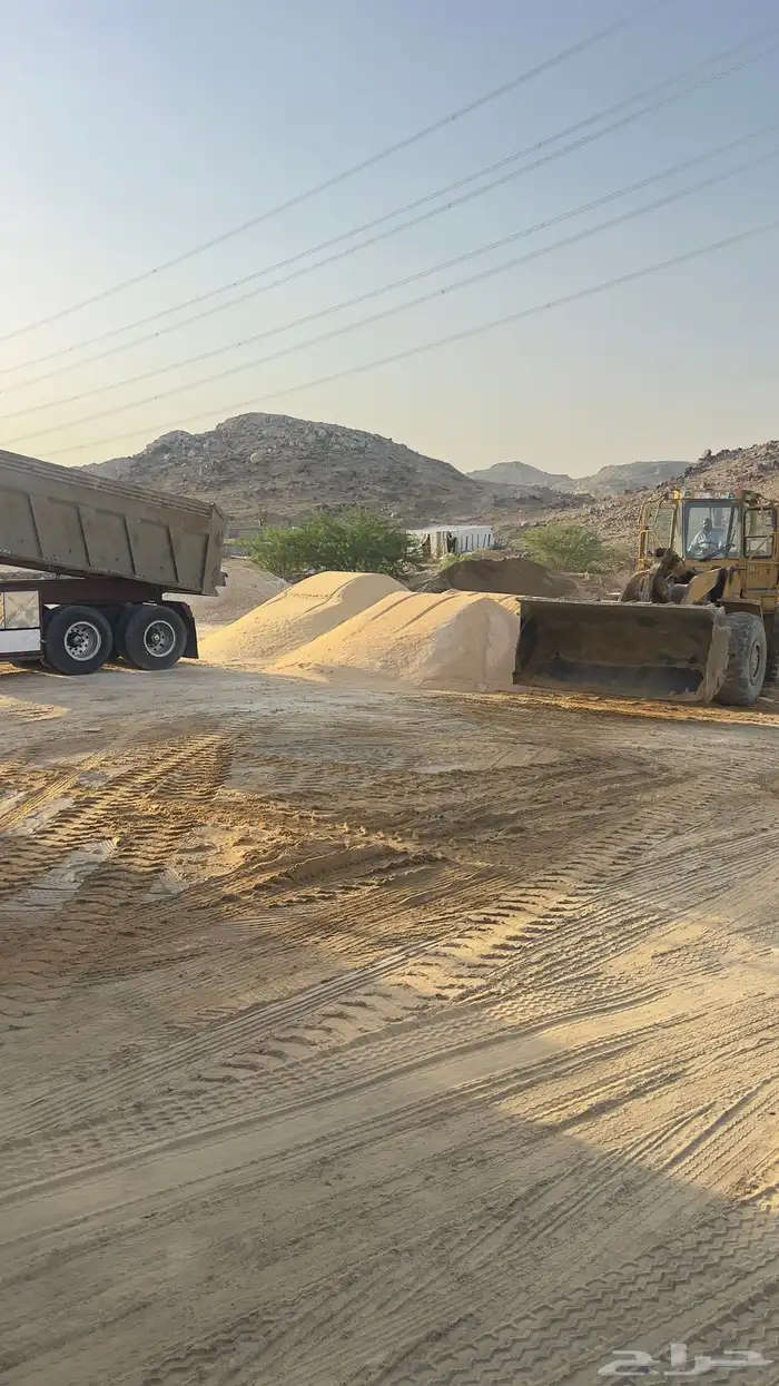 رمل ابيض بطحاء الرياض صندوق كبير 8
