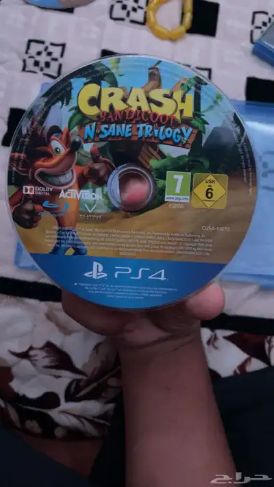 شريط كراش الاصلي نسخه PS4 index