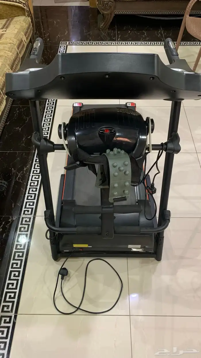 سير رياضي كهربائي للمشي - مع مساج ودنابل وتمارين بطن 4
