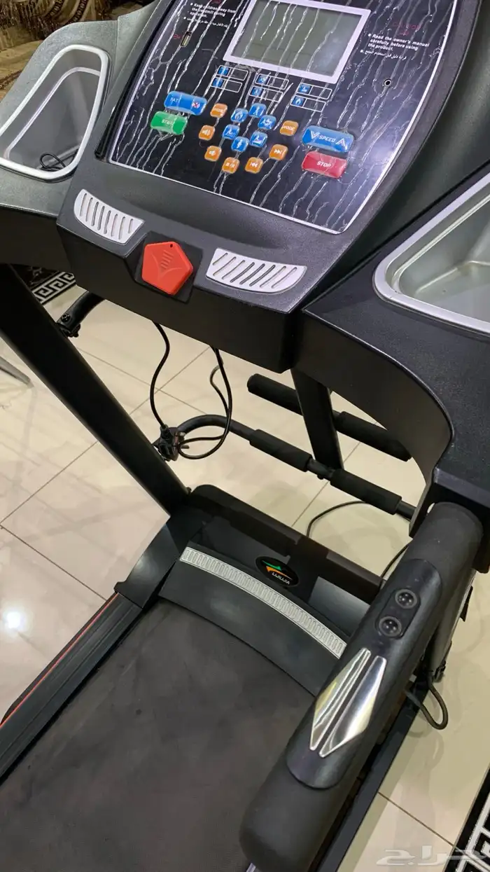 سير رياضي كهربائي للمشي - مع مساج ودنابل وتمارين بطن 2