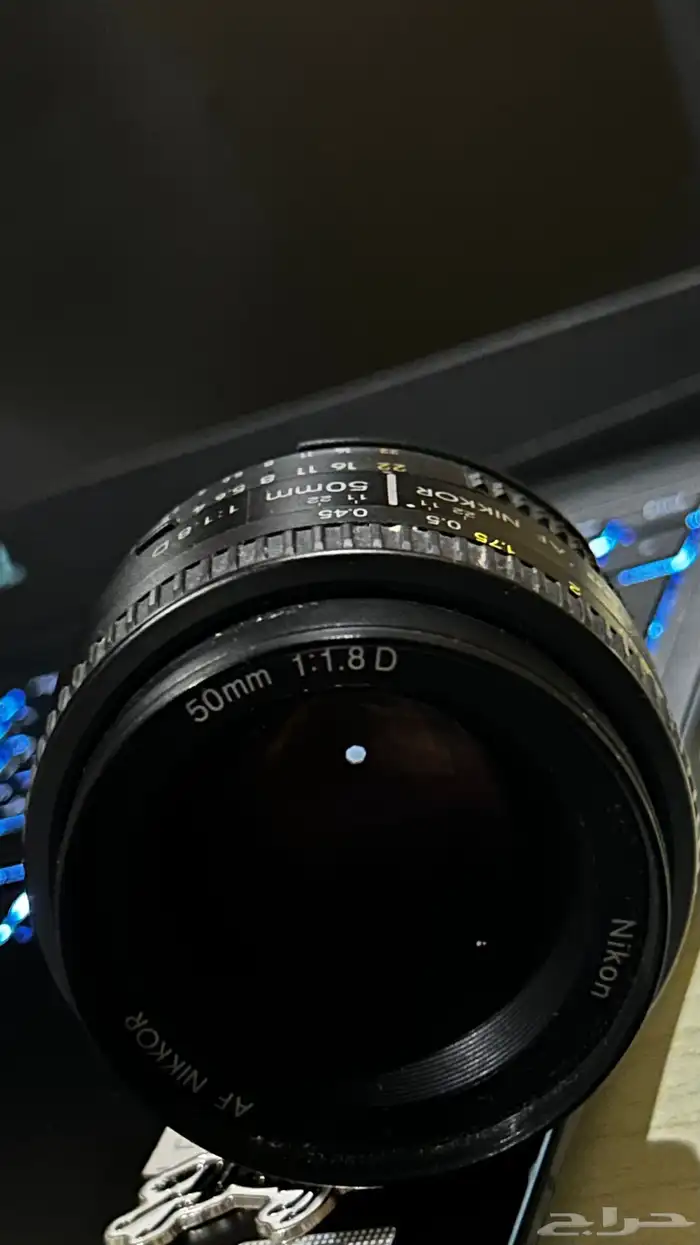 عدسة Nikon AF Nikkor 50mm f 1.8D 2