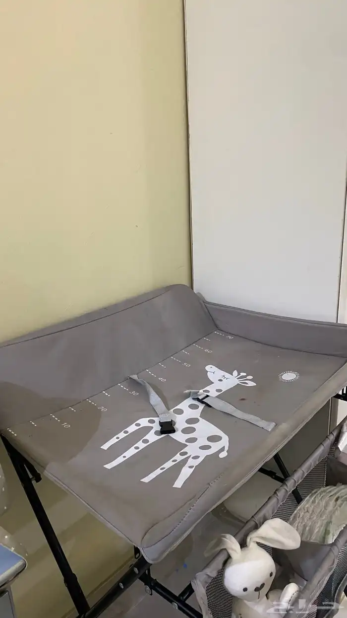 طاوله تغيير قابله للطي للاطفال 0