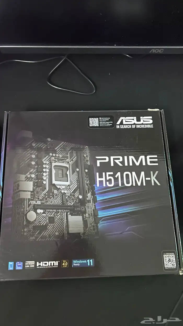 مذربورد h510 للبيع نضيف مره وا مراوح للبيع 0