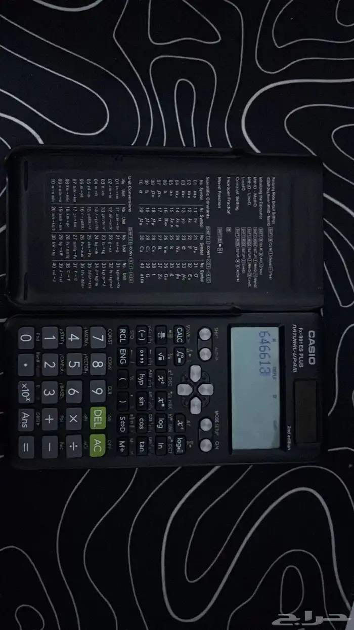 حاسبة كاسيو CASIO اصلية 2