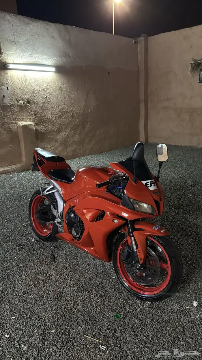 دباب ريس هواند 600 RR فيابر كوبي ون الممشى 46 الف 0