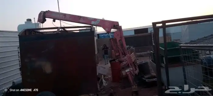 للبيع ونش دنه 2 طن شغال على الشرط 3