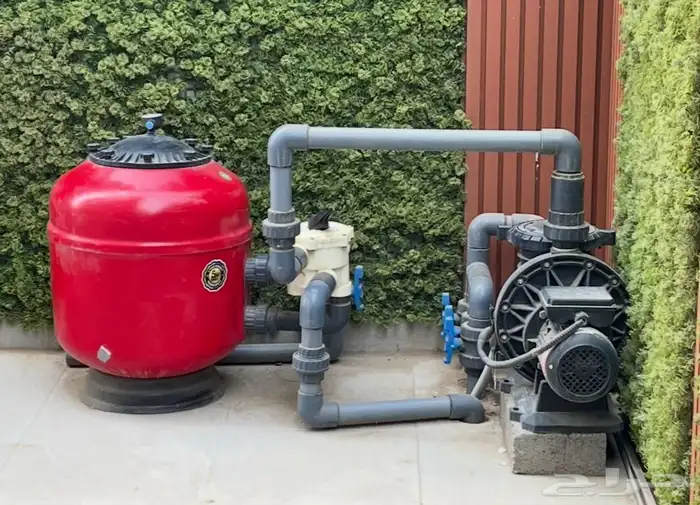 للبيع مسبح مع كافة ملحقاته من شركة اطلس 0