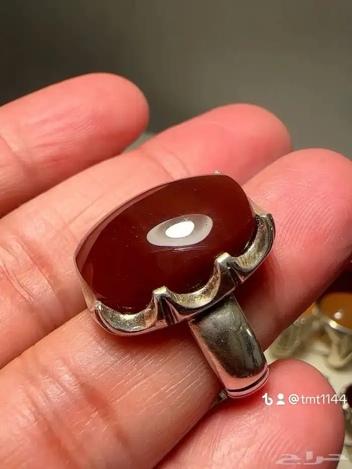 خواتم عقيق نوادر 45