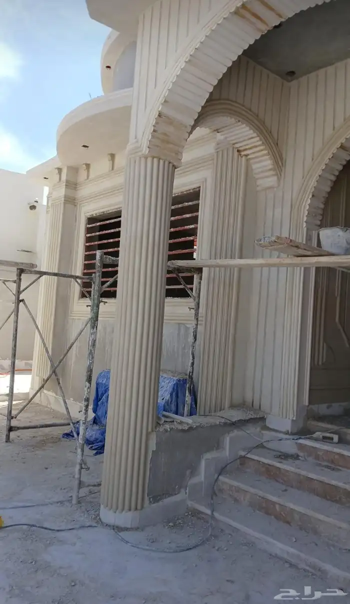 ديكورات خارجيه على الكرانيش والزوياء والدرايش النماص 6