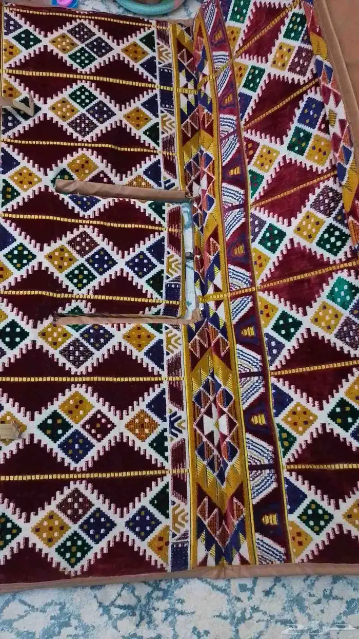 جلسات تخييم بنقش مميز نفرين مع مركه 0