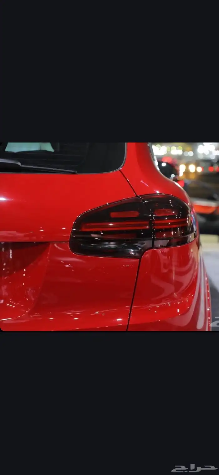 بورش كايين GTS في غاية النظافة ملف بلون احمر كرزي موديل 2016 0