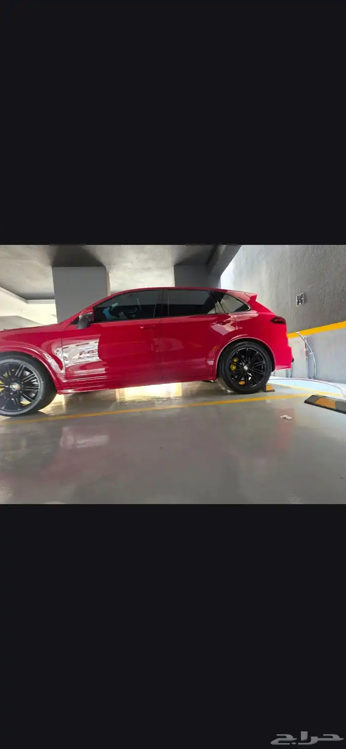 بورش كايين GTS في غاية النظافة ملف بلون احمر كرزي موديل 2016 10