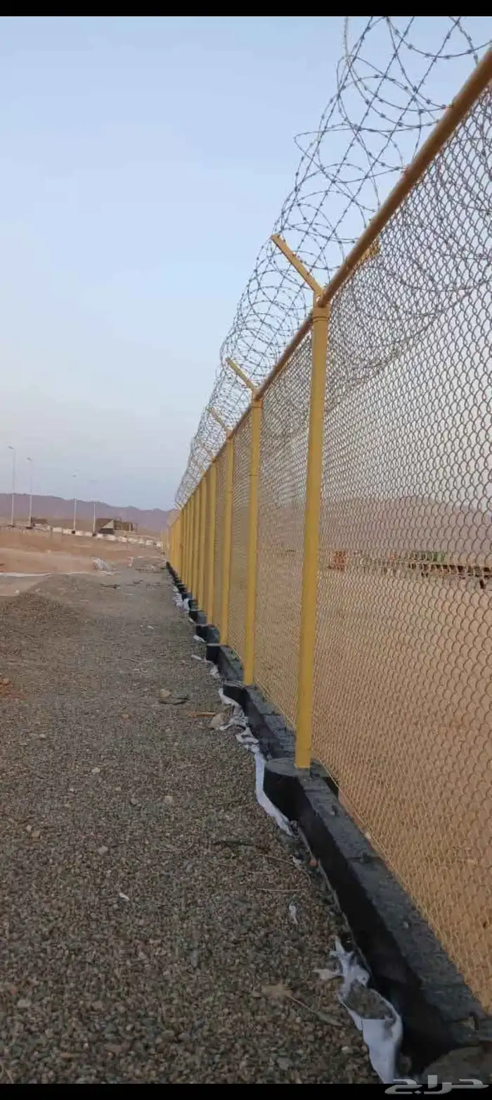 تسوير المزارع والأراضي والملاعب 8