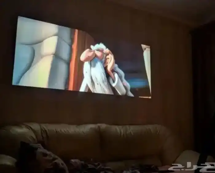 جهاز بروجكتر ذكي  4k سمارت HY300pro. 7