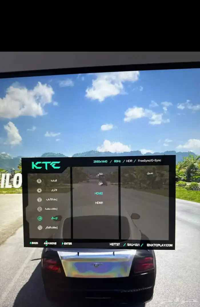 شاشه 27 انش دقه 2k 1