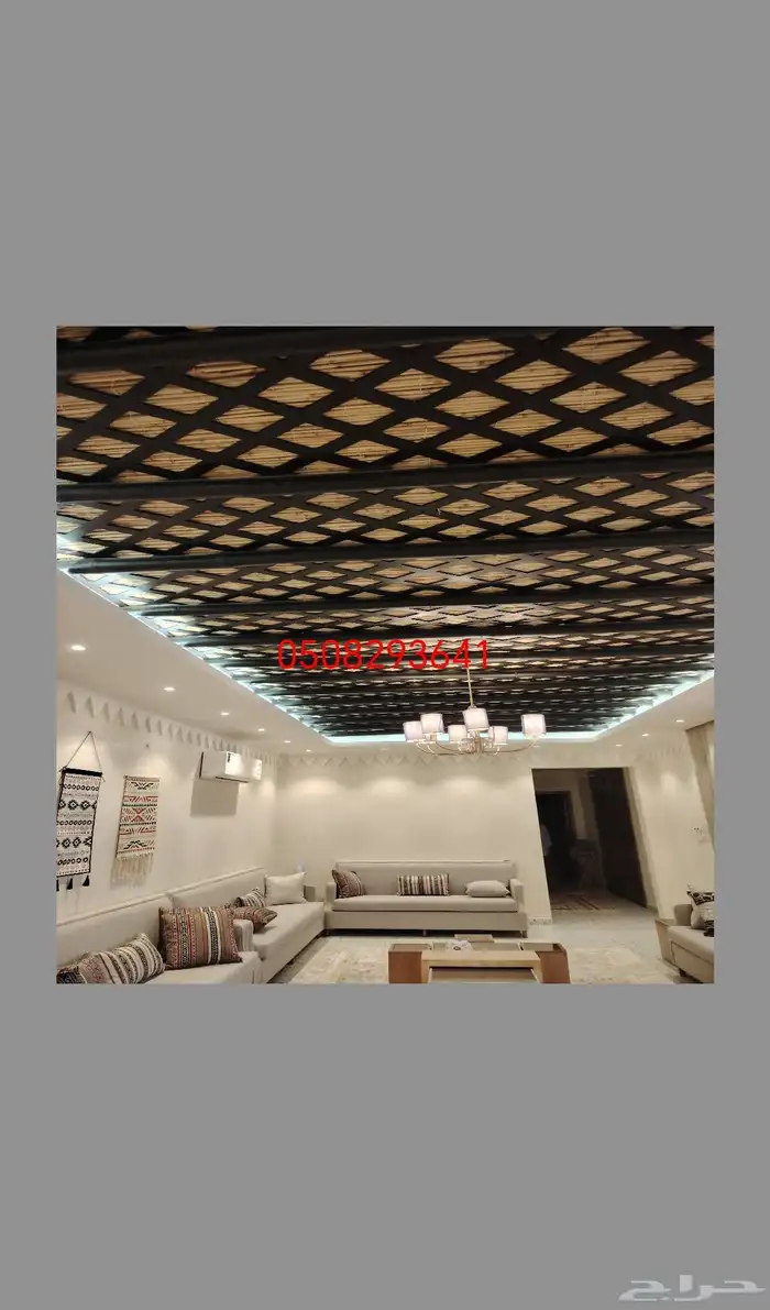 _مجالس_ شعبية _مشبات_ طين _طبيعي _ 10