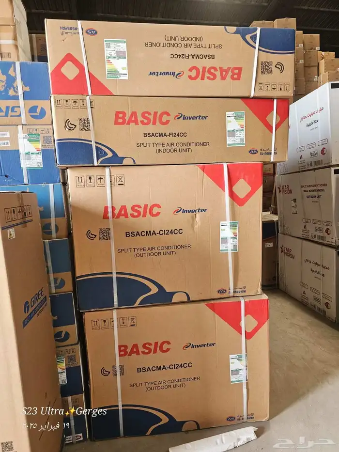 جميع انواع المكيفات متوفره 0