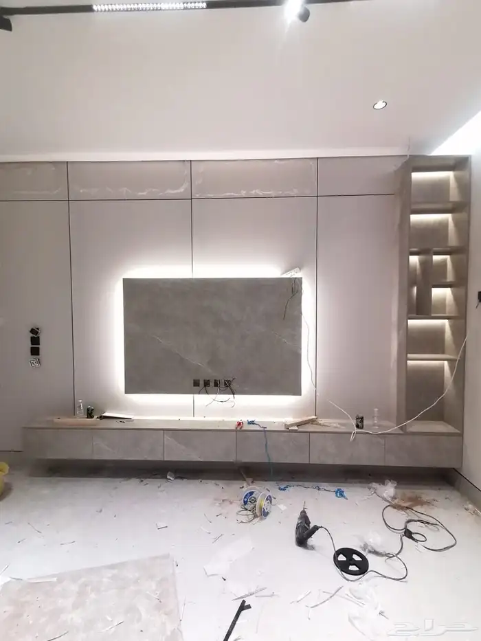 جبس بورد اسمنت بورد براويز شبورد بديل الخشب بويات بروفيل غرف 0