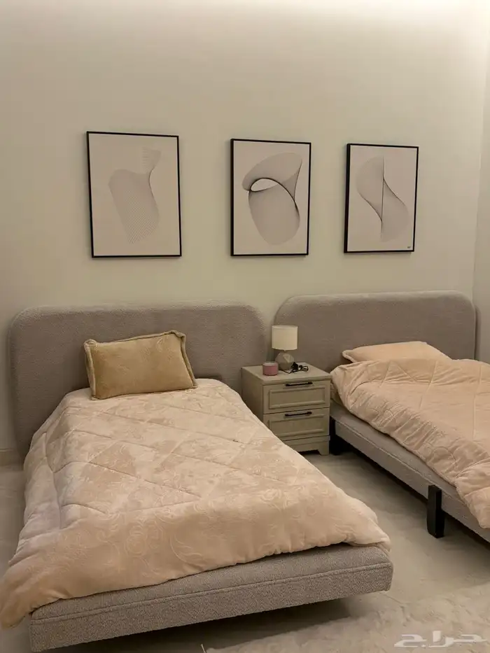 غرفه نوم نفرين جديده لم تستخدم 0