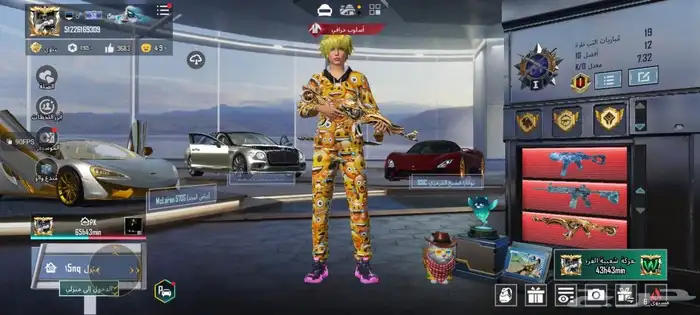 حساب ببجي للبيع 5