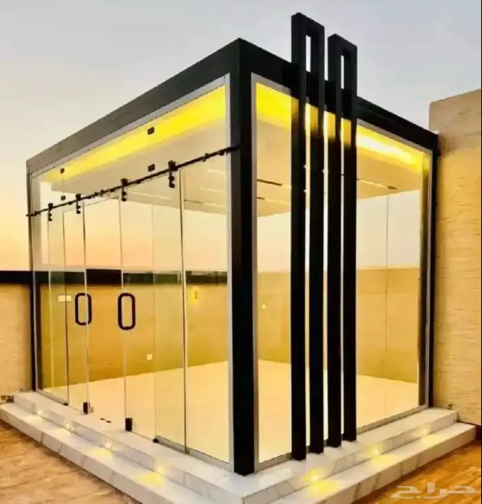 زجاج سكريت واجهات تجاريه ودربزين 3