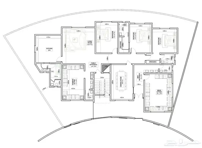 مهندس معماري تصميم محترف واجهات 3D ومخططات 0