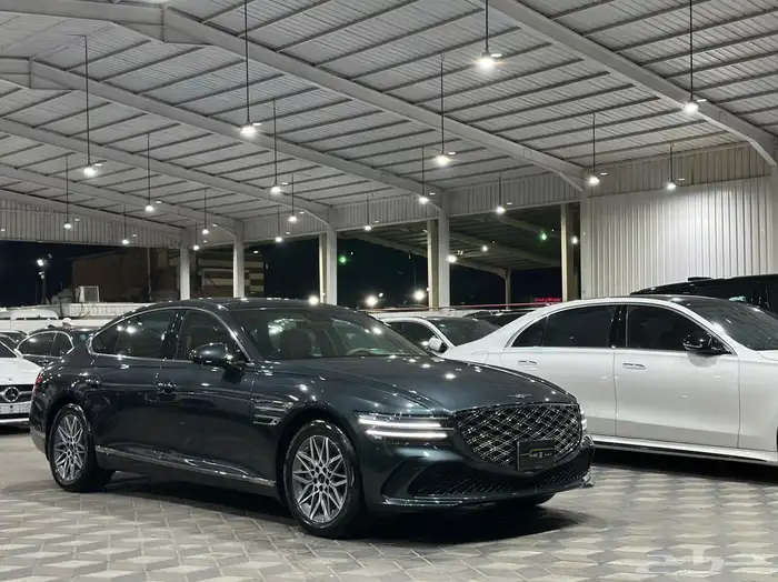 جنسس G80 برستيج موديل 2025 عداد 9 الاف شبه جديد 0