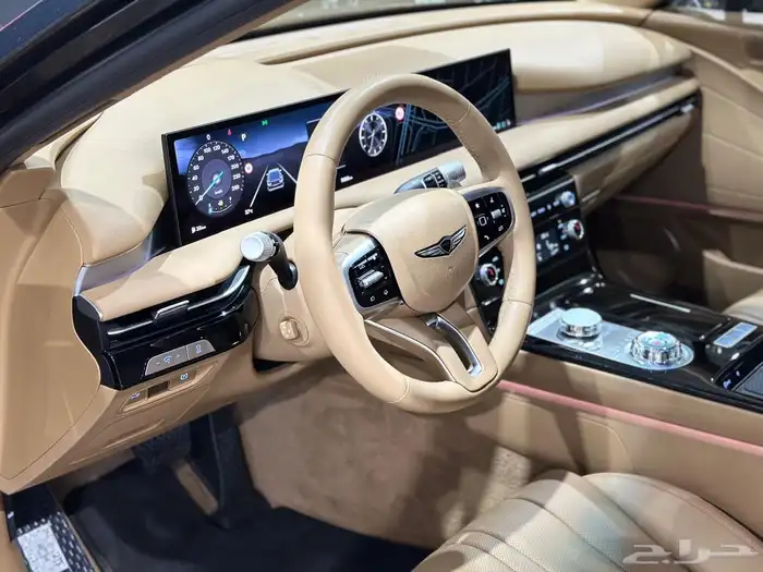 جنسس G80 برستيج موديل 2025 عداد 9 الاف شبه جديد 16