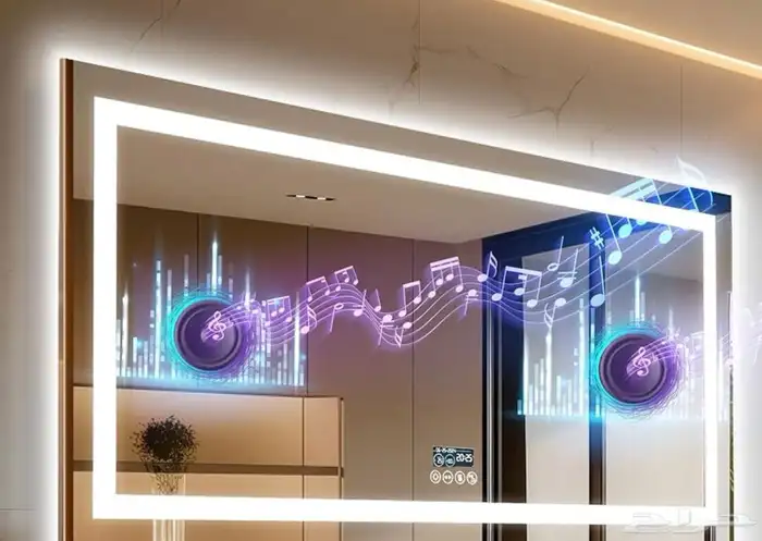 للبيع  مرآة حمام ذكية LED - جديدة غير مستخدمة 0