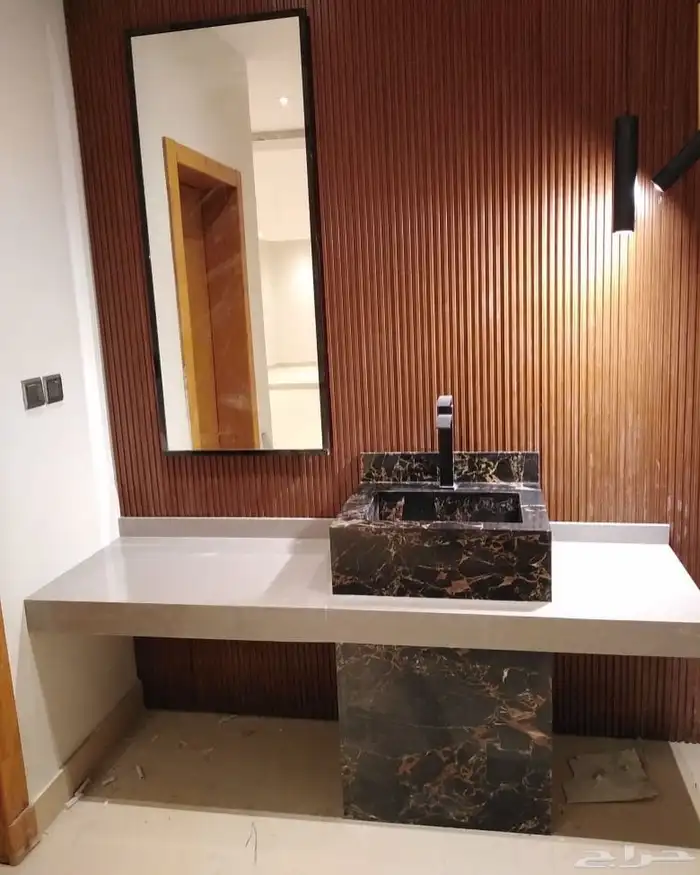 تفصيل وتركيب مغاسل رخام ومرايات 1