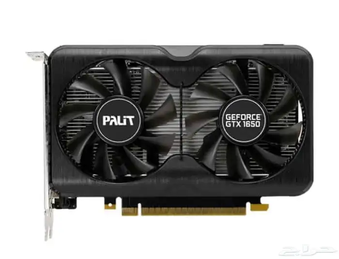 للبيع كرت شاشة GTX 1650 نسخه GDDR6 4gb 0