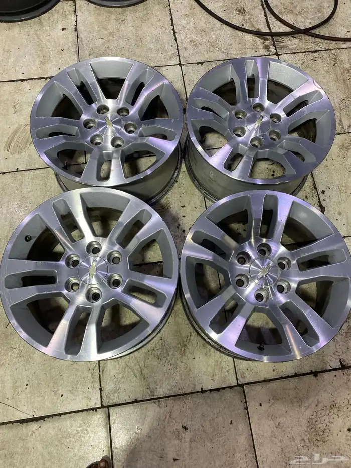 طقم جنوط تاهو 2016 مقاس 18اصليه وكاله بلمعه الوكاله 4