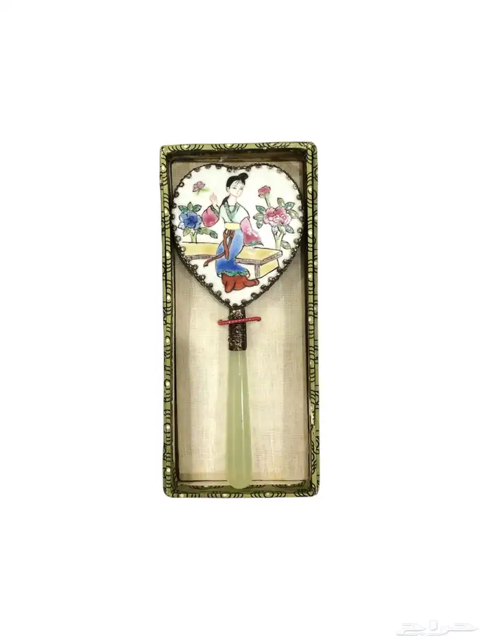 مرآه يد طراز شرقي صيني 0