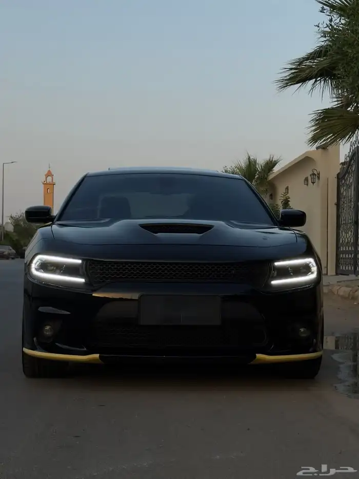 دودج تشارجر GT اسود الموديل 2023 م 10