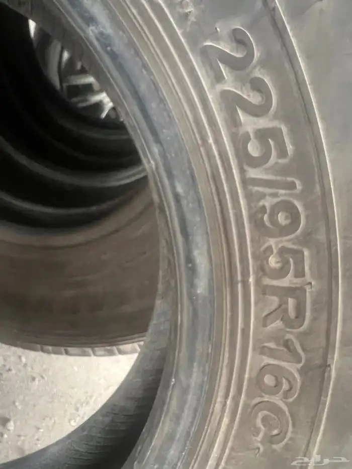 طقم كفرات شاهين فريزااخوالجديد مقاس 225.95.16تاريخ 2024 7