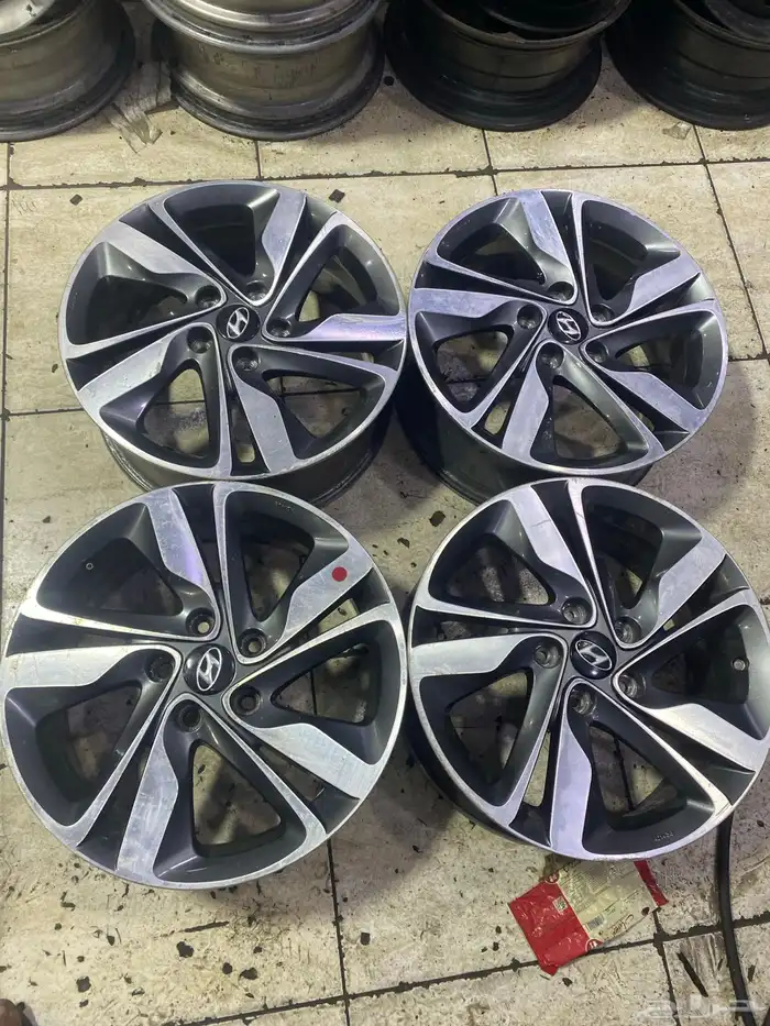 طقم  جنوط النترا 2015 مقاس 17 أصلية وكالة 6