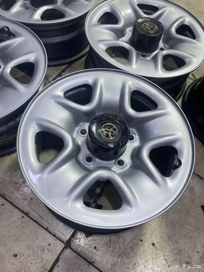 طقم جنوط ديازل 7 هنش مقاس 17 اصليه وكاله معا أكوابها 2