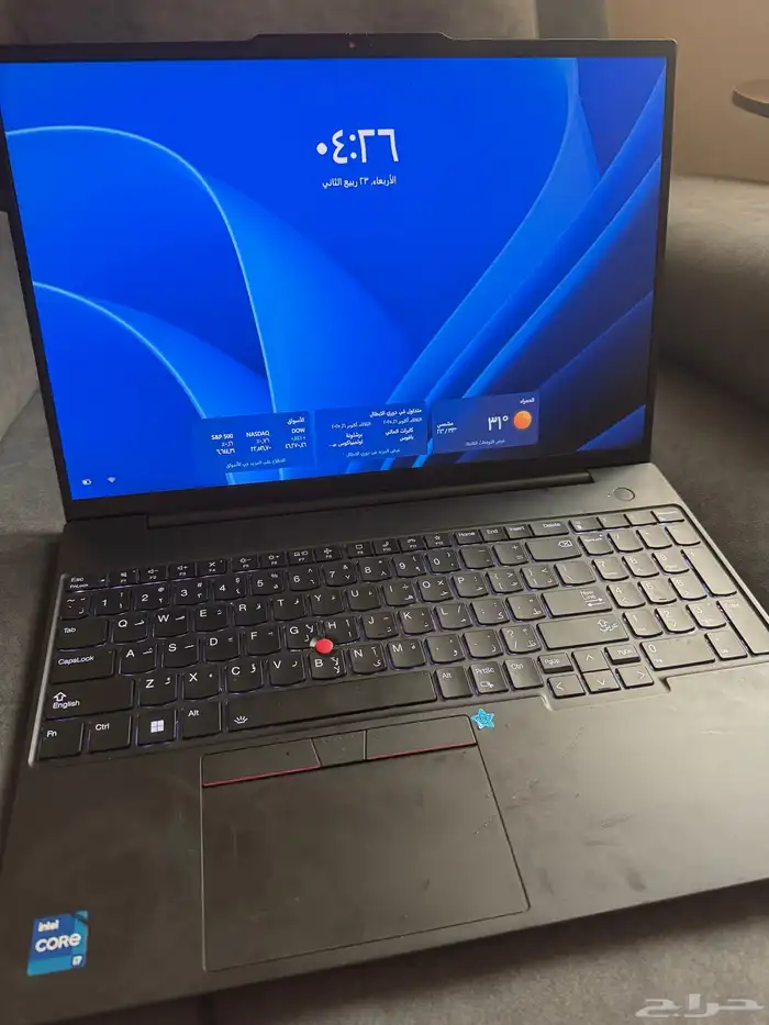 لابتوب لينوفو thinkpad جديد استخدام تافه 0