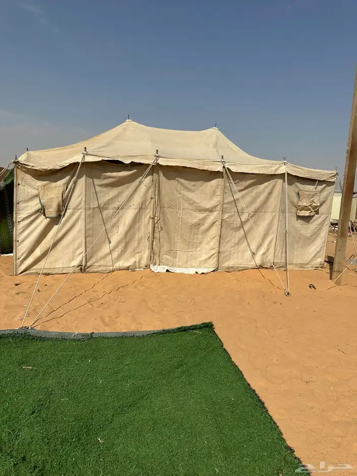 مخيم للبيع بيت شعر 5x8 عامودين خيمه 4x6 خيمه عامود 4x4 8