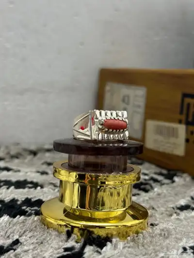 marjan ring orignal stone 925 index