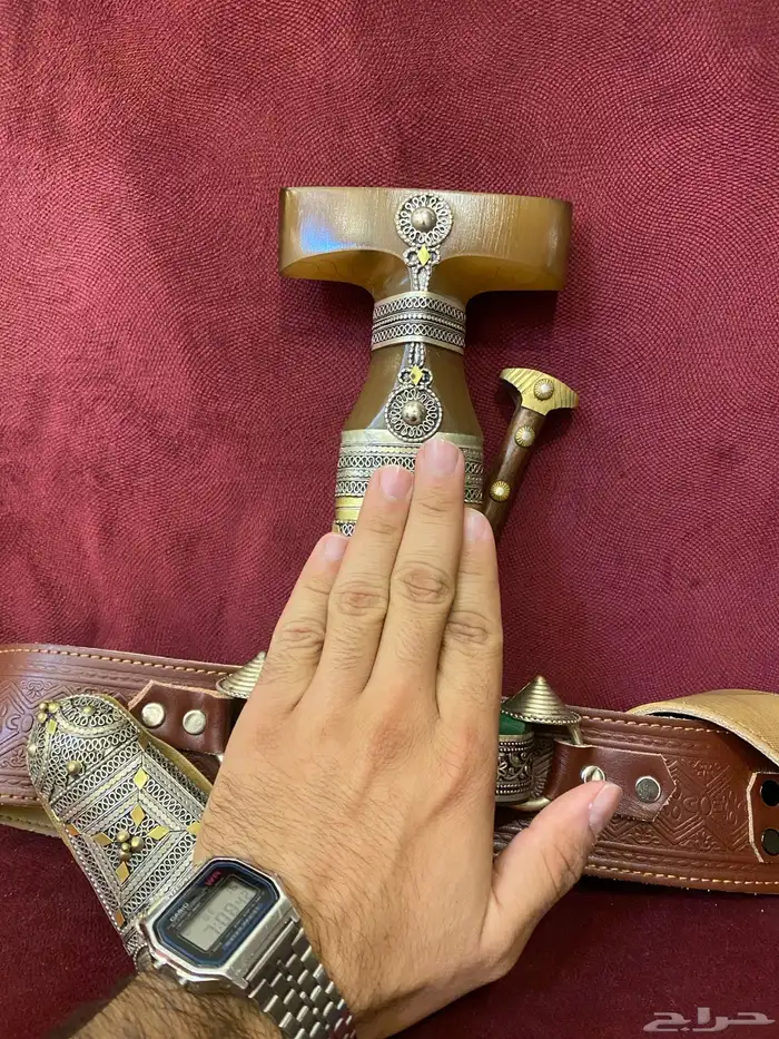 خنجر حك زراف مطرح 6 اصابع 3